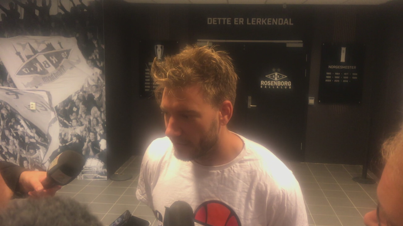 Nicklas møtte pressen